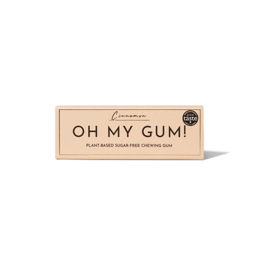Cinnamon Chewing Gum - Plastic-free | Sugar-free | Plant-based