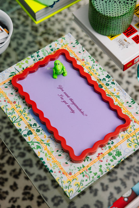 Furbish Studio - Thingamabobs Lacquer Tray