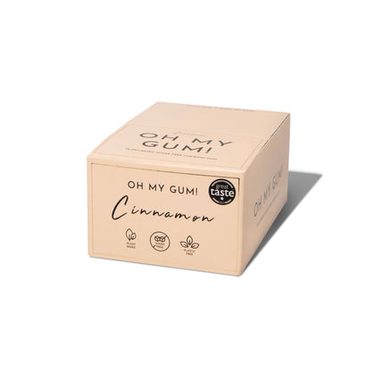 Cinnamon Chewing Gum - Plastic-free | Sugar-free | Plant-based