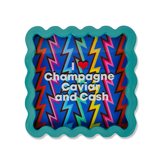 Furbish Studio - Champagne Caviar Lacquer Tray