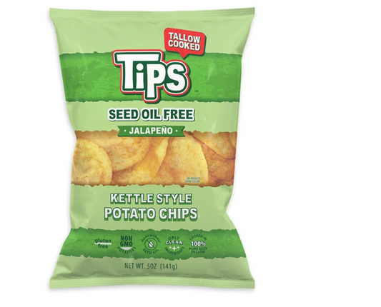 TIPS Tallow Chips - Jalapeño