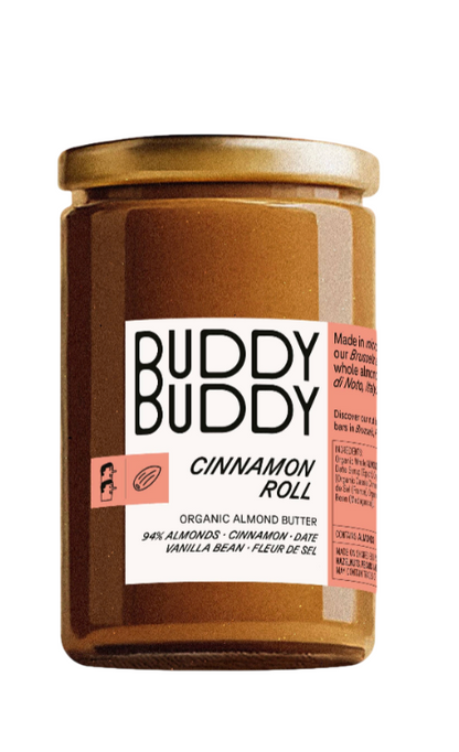BUDDY BUDDY - Organic Cinnamon Roll Almond Nut Butter