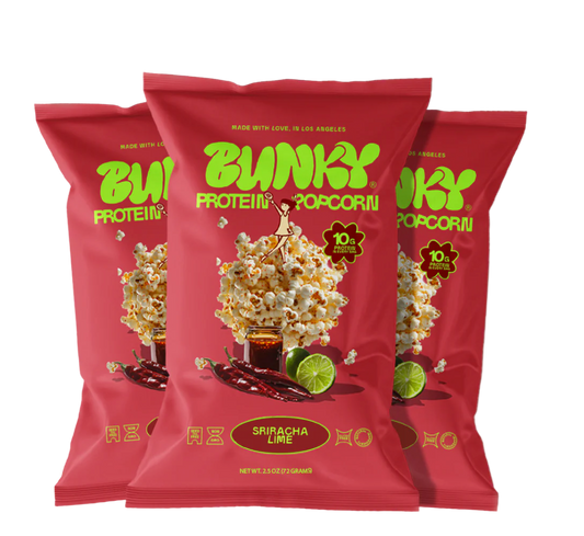 Bunky's Sriracha Lime Protein Popcorn