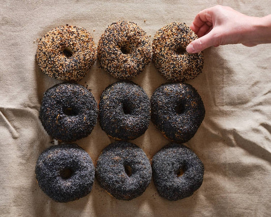 Badass Bagels - Sourdough Bagels, 3 pack (FROZEN)