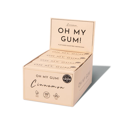 Cinnamon Chewing Gum - Plastic-free | Sugar-free | Plant-based