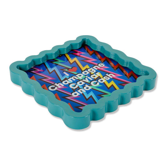 Furbish Studio - Champagne Caviar Lacquer Tray